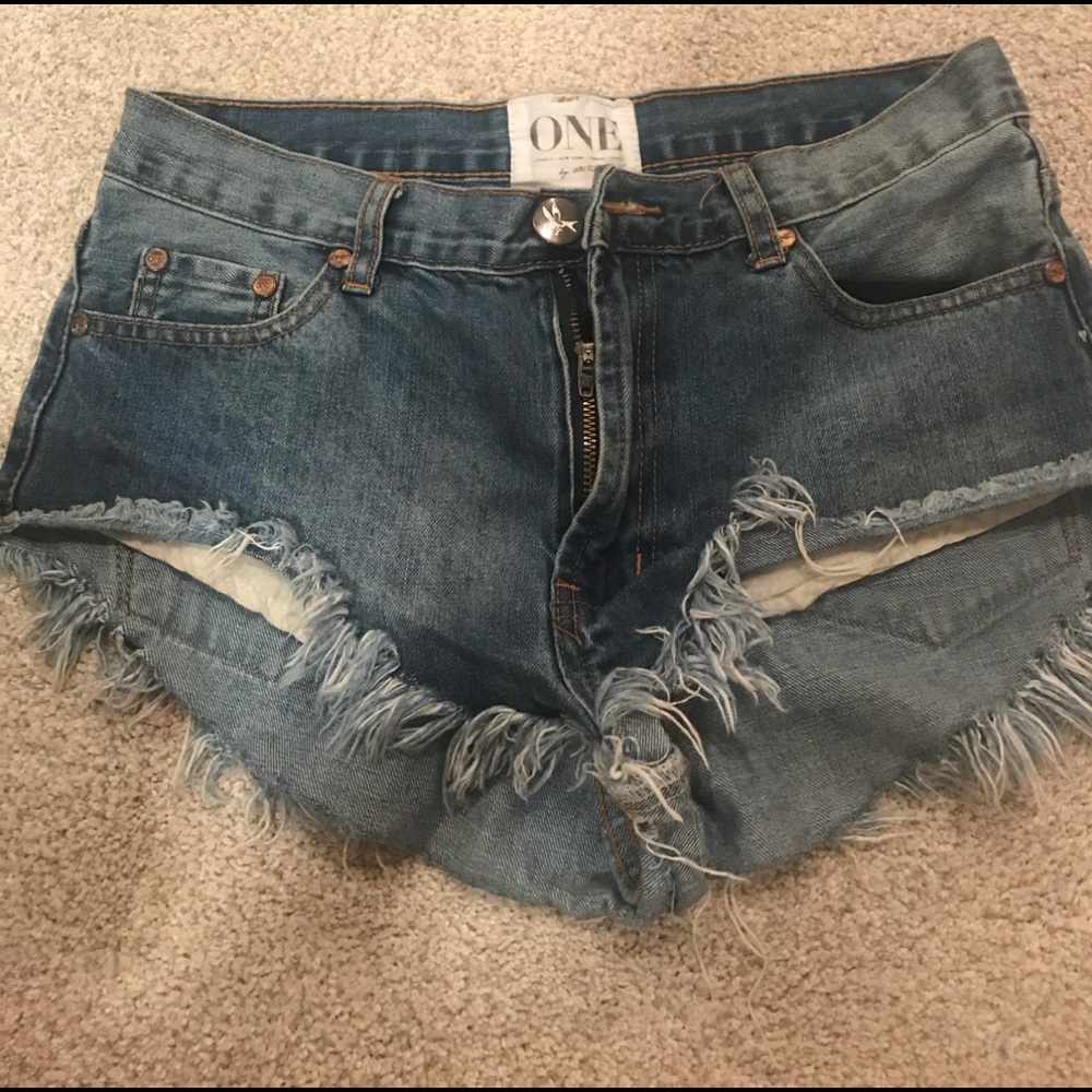 One teaspoon jean shorts